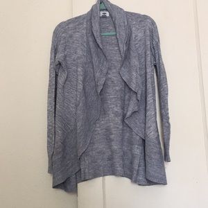 Gray medium length sweater